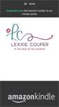 Mobile Screenshot of lexxiecouper.com