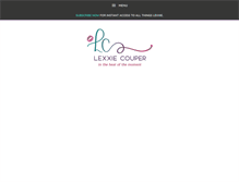 Tablet Screenshot of lexxiecouper.com
